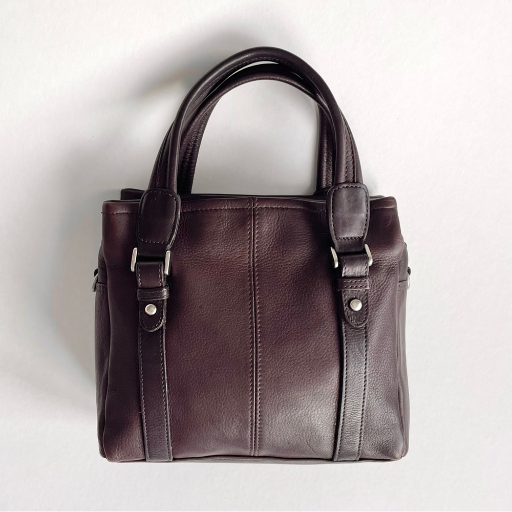 Vintage Nine West Brown Leather Handbag